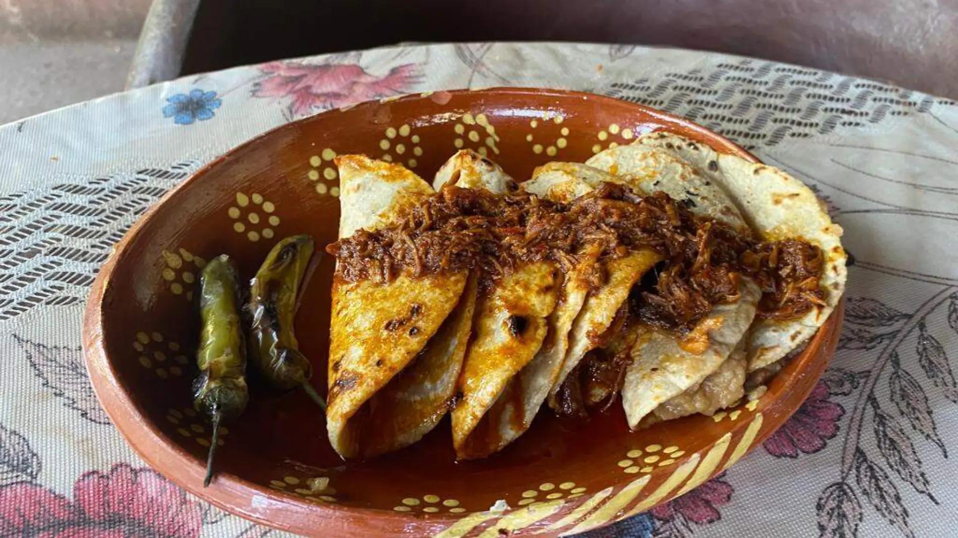 Tacos enchilados Viridiana Saavedra